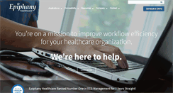 Desktop Screenshot of epiphanyhealthdata.com